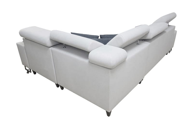 Morenia 3-seters Hjørnesovesofa Høyre - Lysegrå - Møbler - Sofaer - Sovesofaer