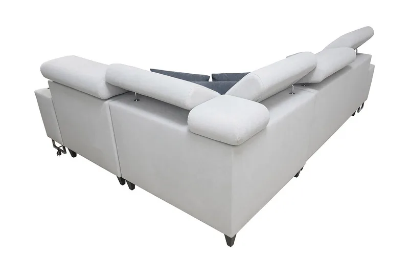 Morenia 3-seters Hjørnesovesofa Venstre - Hvit - Møbler - Sofaer - Sovesofaer