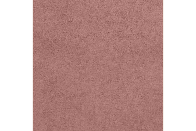 Morenia 4-seter Sovesofa 127x195 cm med Oppbevaring i Fløyel - Rosa - Møbler - Sofaer - Sovesofaer