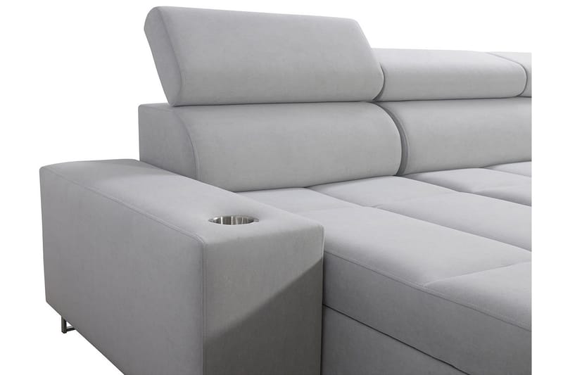 Morenia 4-seters Hjørnesovesofa Høyre - Hvit - Møbler - Sofaer - Sovesofaer