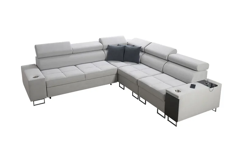 Morenia 4-seters Hjørnesovesofa Høyre, Hvit