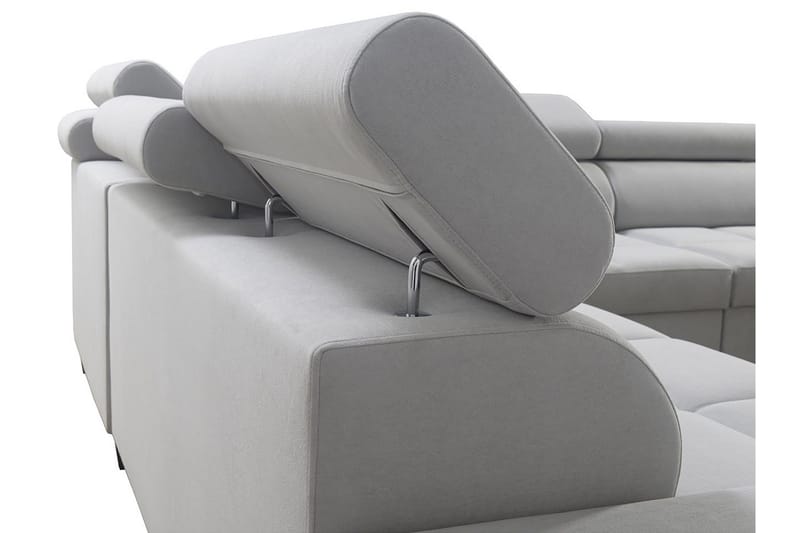 Morenia 4-seters Hjørnesovesofa Høyre - Hvit - Møbler - Sofaer - Sovesofaer