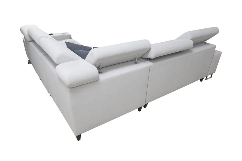 Morenia 4-seters Hjørnesovesofa Høyre - Hvit - Møbler - Sofaer - Sovesofaer