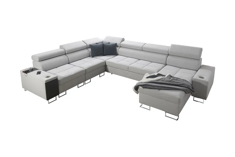 Morenia 4-seters Hjørnesovesofa Høyre, Hvit