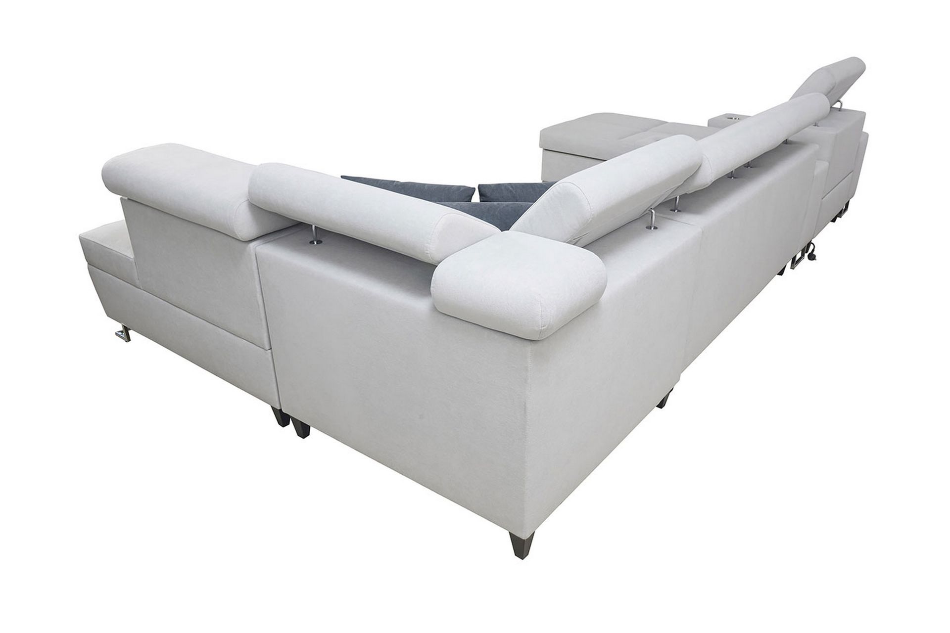 Morenia 4-seters Hjørnesovesofa Høyre - Lysegrå - Møbler - Sofaer - Sovesofaer