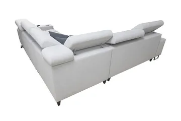 Morenia 4-seters Hjørnesovesofa Høyre - Lysegrå - Møbler - Sofaer - Sovesofaer