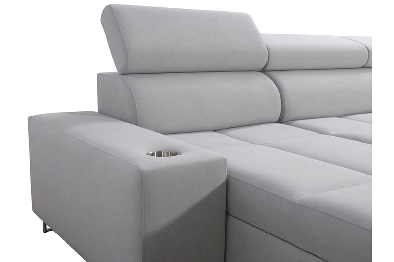 Morenia 4-seters Hjørnesovesofa Høyre - Svart - Møbler - Sofaer - Sovesofaer