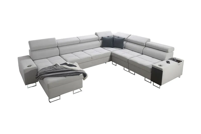 Morenia 4-seters Hjørnesovesofa Venstre, Hvit