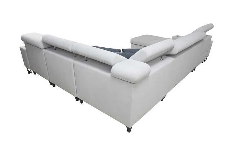 Morenia 4-seters Hjørnesovesofa Venstre - Lysegrå - Møbler - Sofaer - Sovesofaer