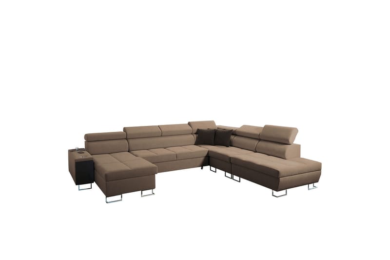 Morenia Sovesofa m. Divan og Sjeselong - Møbler - Sofaer - Sovesofaer