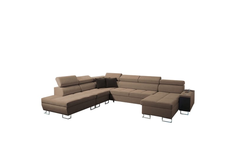 Morenia Sovesofa m. Divan og Sjeselong - Møbler - Sofaer - Sovesofaer