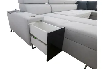 Morenia Sovesofa m. Divan og Sjeselong - Møbler - Sofaer - Sovesofaer