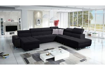 Morenia Sovesofa m. Divan og Sjeselong - Møbler - Sofaer - Sovesofaer
