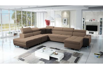 Morenia Sovesofa m. Divan og Sjeselong - Møbler - Sofaer - Sovesofaer