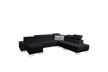 Morenia Sovesofa m. Divan og Sjeselong - Møbler - Sofaer - Sovesofaer