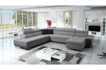 Morenia Sovesofa m. Divan og Sjeselong - Møbler - Sofaer - Sovesofaer