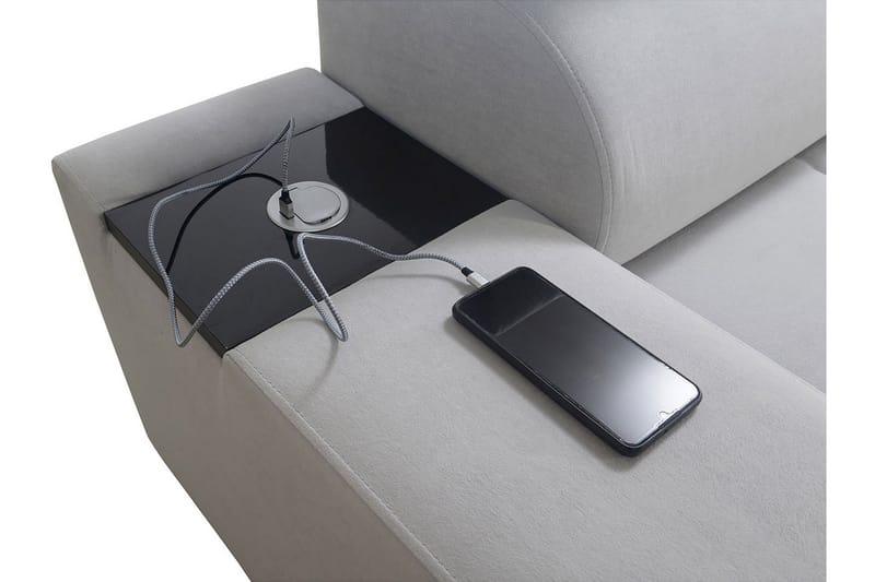 Morenia Sovesofa m. Divan og Sjeselong - Møbler - Sofaer - Sovesofaer