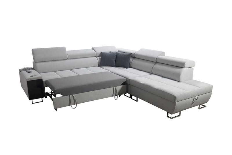 Morenia Sovesofa m. Sjeselong L-formet - Møbler - Sofaer - Sovesofaer