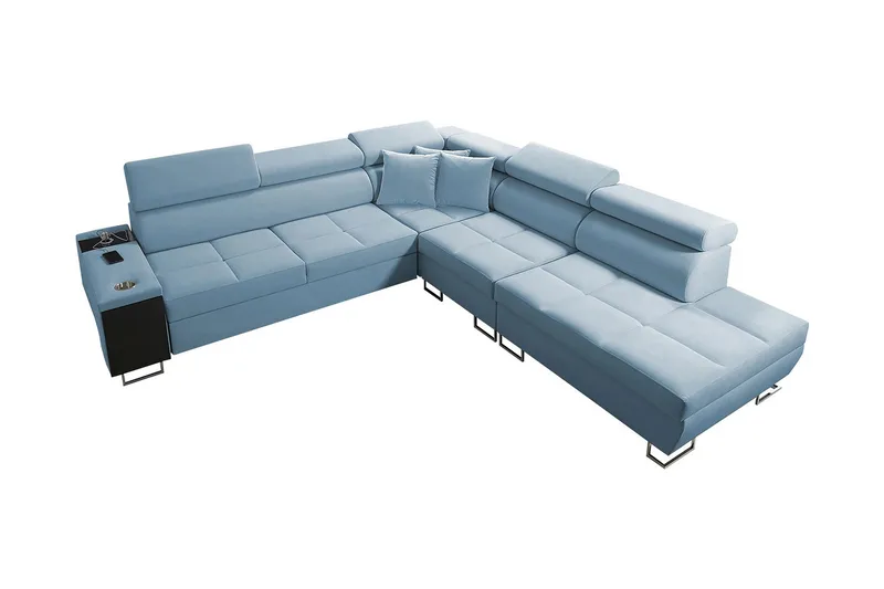 Morenia Sovesofa m. Sjeselong L-formet - Møbler - Sofaer - Sovesofaer