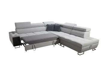 Morenia Sovesofa m. Sjeselong L-formet - Møbler - Sofaer - Sovesofaer