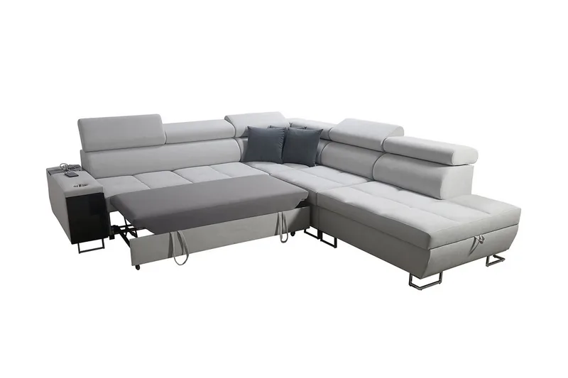 Morenia Sovesofa m. Sjeselong L-formet - Møbler - Sofaer - Sovesofaer