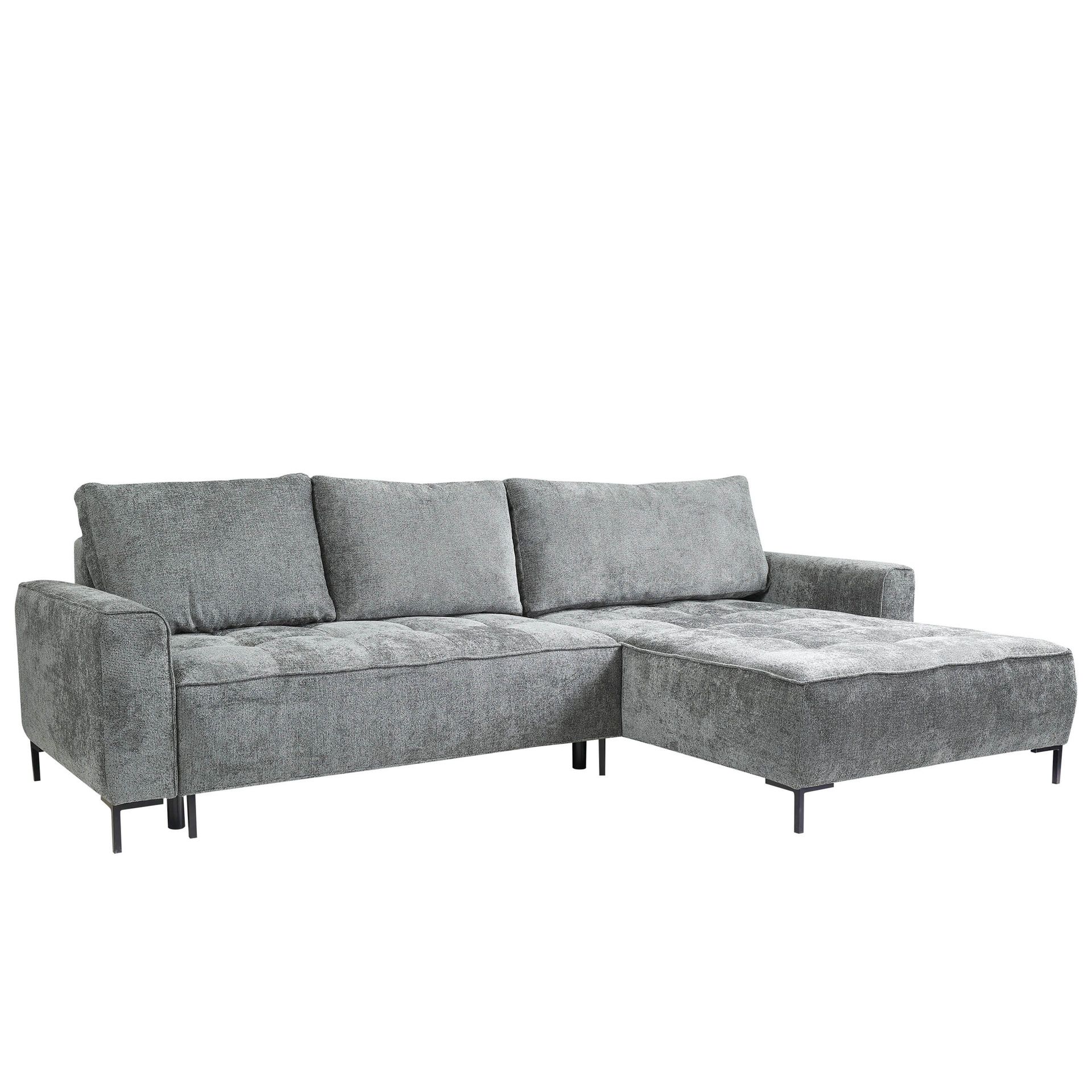 Morvian 3-seters sovesofa med divan - Grå