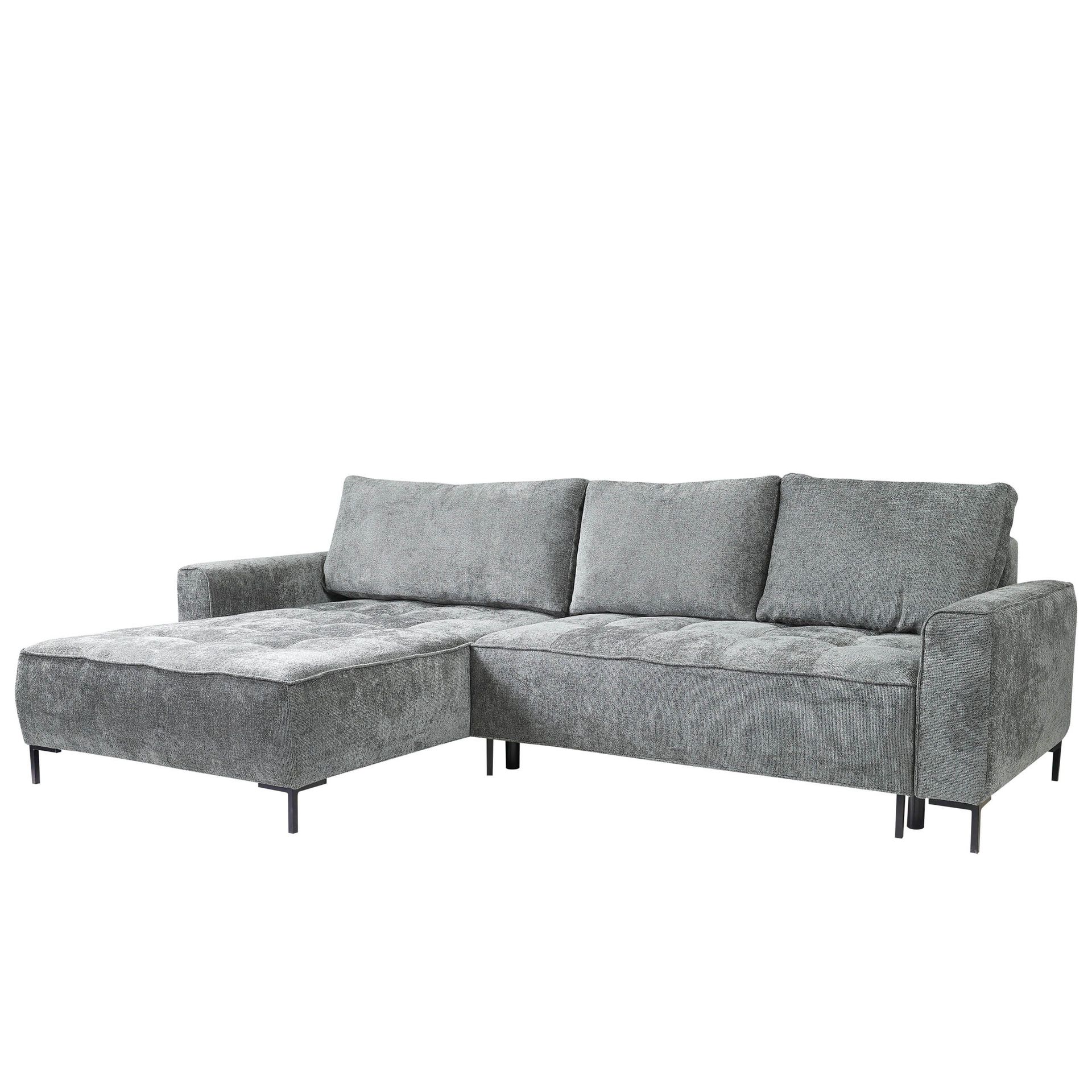 Morvian 3-seters sovesofa med divan - Grå