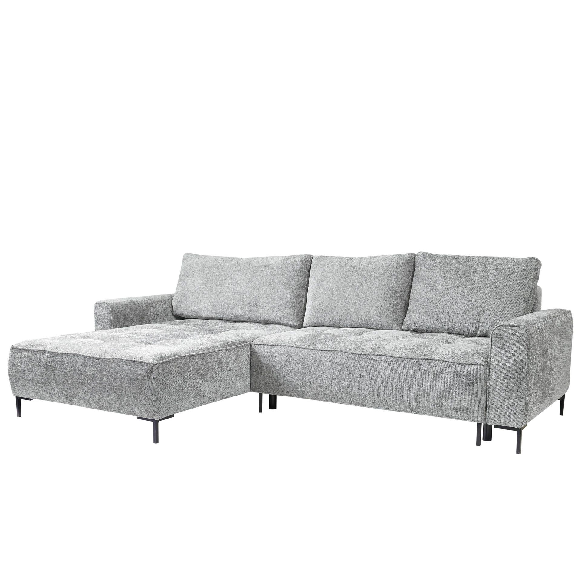 Morvian 3-seters sovesofa med divan - lysegrå