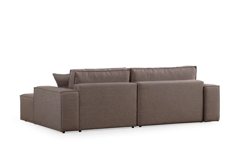 Munehiro Hjørnesovesofa - Brun - Møbler - Sofaer - Sovesofaer