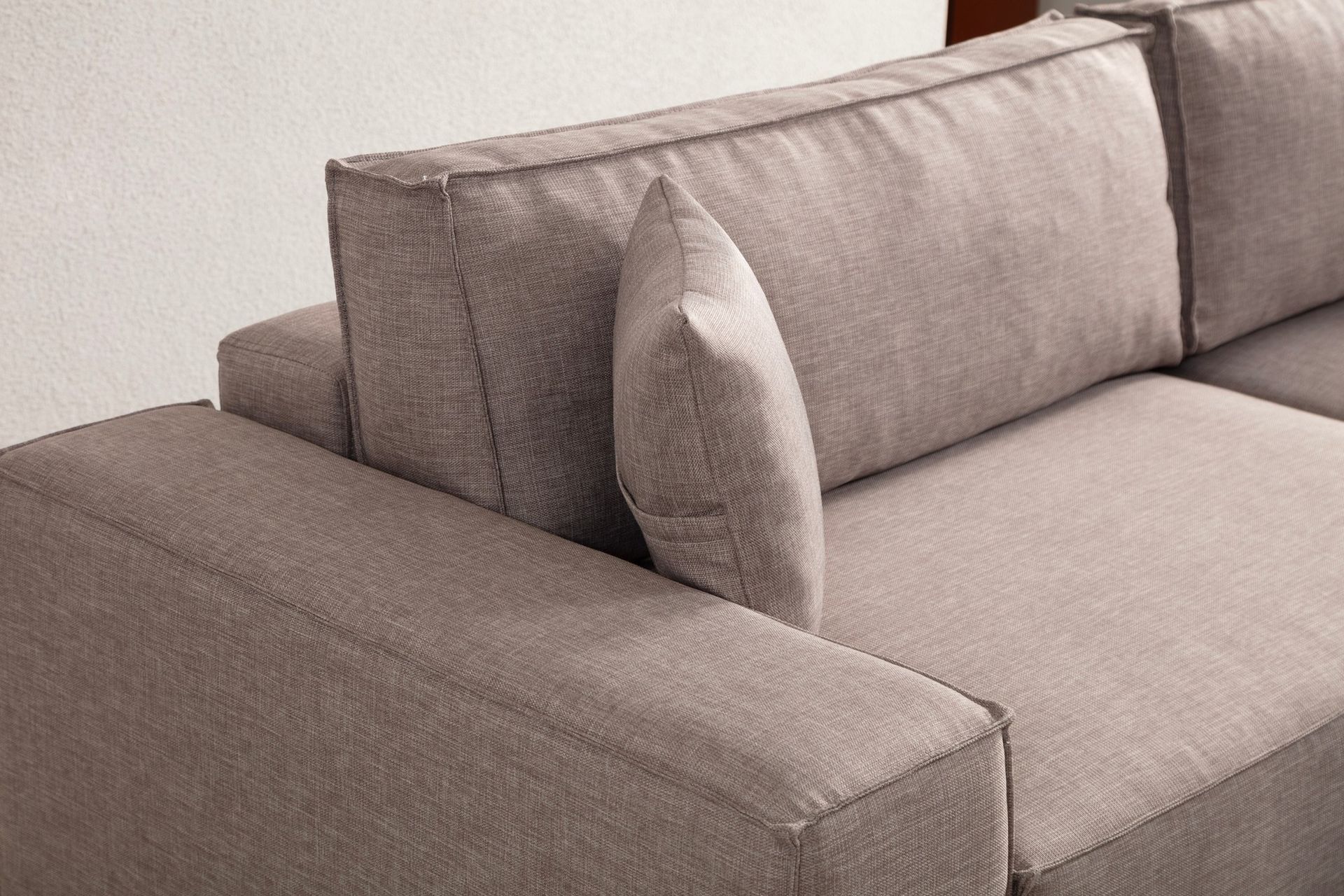 Munehiro Hjørnesovesofa - Brun - Møbler - Sofaer - Sovesofaer