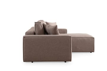 Munehiro Hjørnesovesofa - Brun - Møbler - Sofaer - Sovesofaer