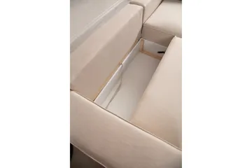 Munehiro Hjørnesovesofa - Ecru - Møbler - Sofaer - Sovesofaer