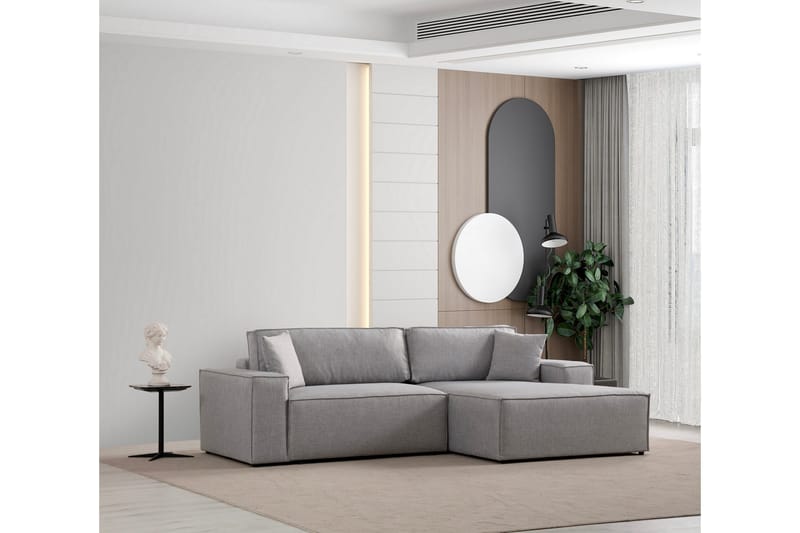 Munehiro Hjørnesovesofa, Lysegrå