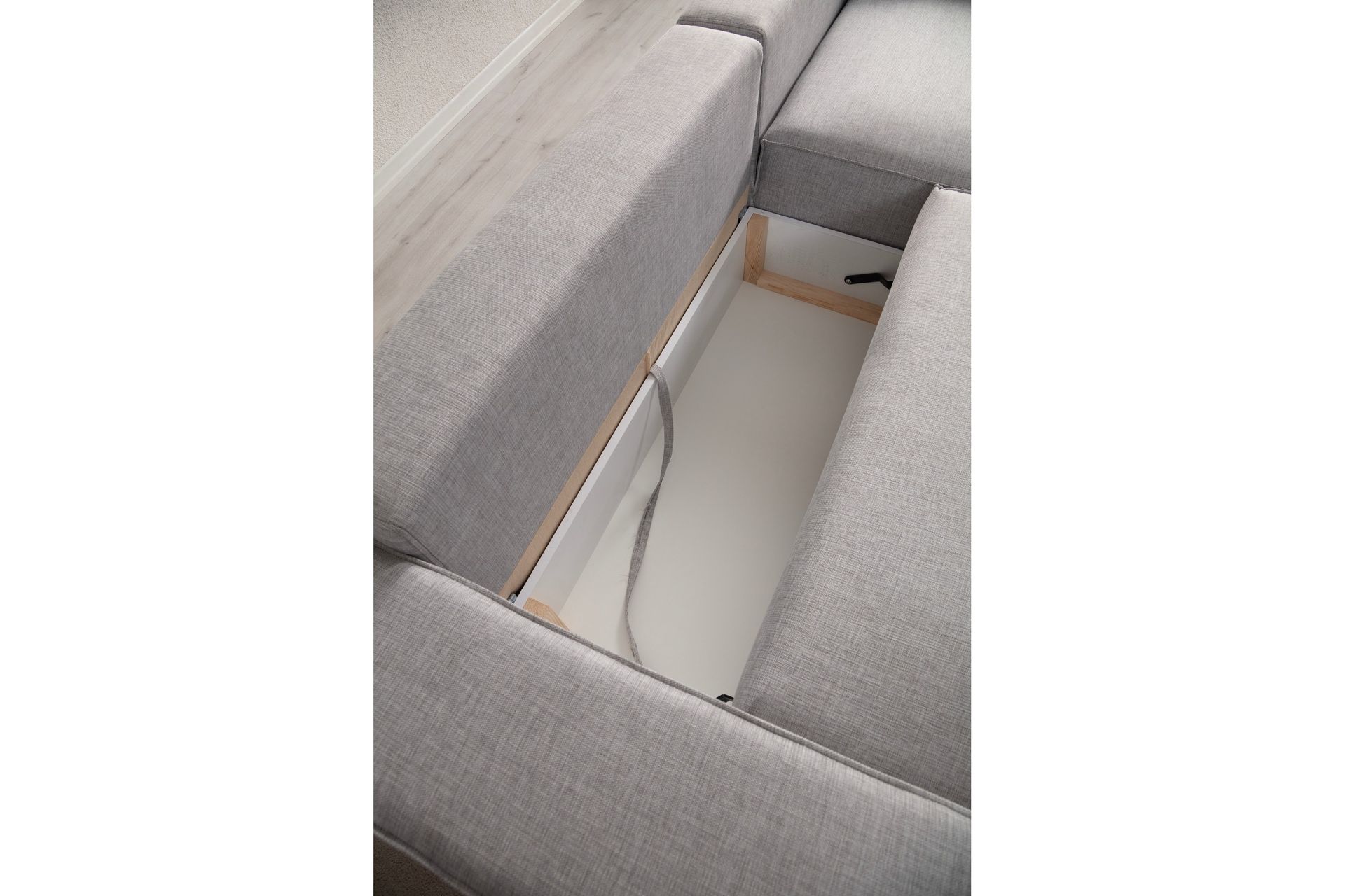 Munehiro Hjørnesovesofa - Lysegrå - Møbler - Sofaer - Sovesofaer