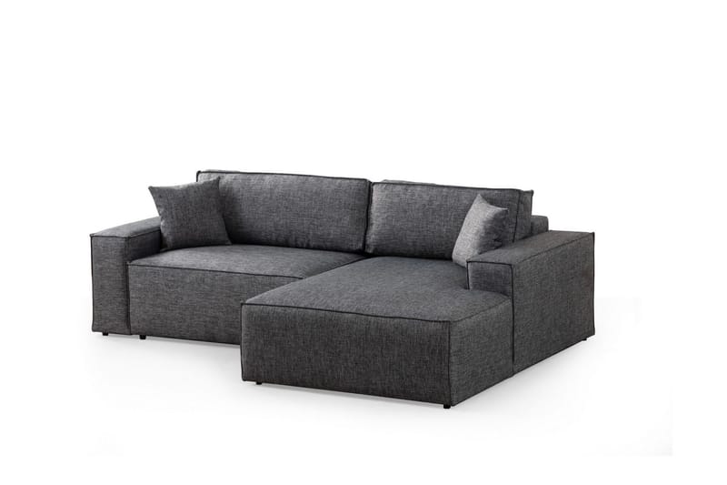 Munehiro Hjørnesovesofa - Mørkegrå - Møbler - Sofaer - Sovesofaer