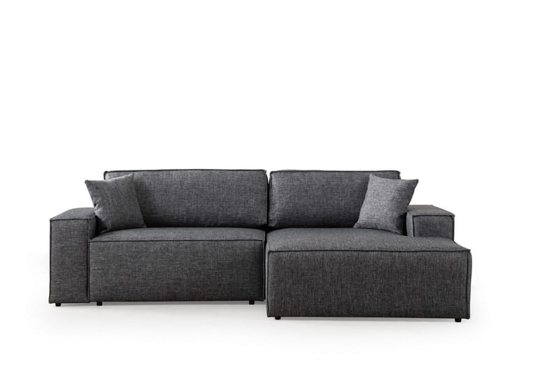 Munehiro Hjørnesovesofa - Mørkegrå - Møbler - Sofaer - Sovesofaer