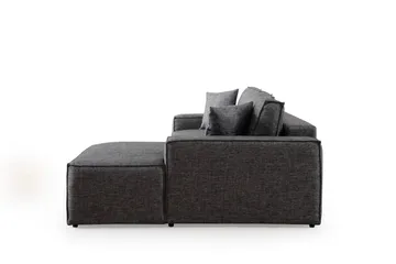 Munehiro Hjørnesovesofa - Mørkegrå - Møbler - Sofaer - Sovesofaer