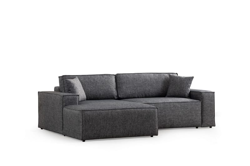 Munehiro Hjørnesovesofa - Mørkegrå - Møbler - Sofaer - Sovesofaer