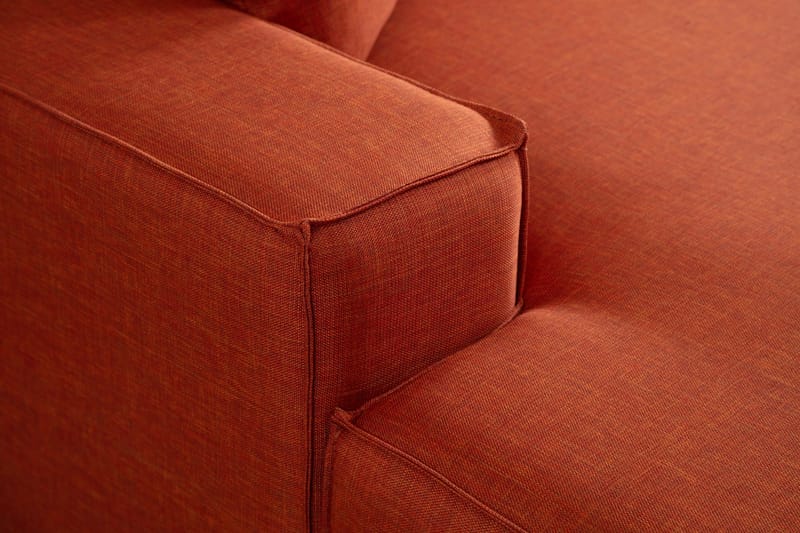 Munehiro Hjørnesovesofa - Oransje - Møbler - Sofaer - Sovesofaer
