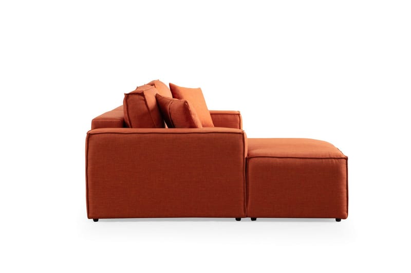Munehiro Hjørnesovesofa - Oransje - Møbler - Sofaer - Sovesofaer