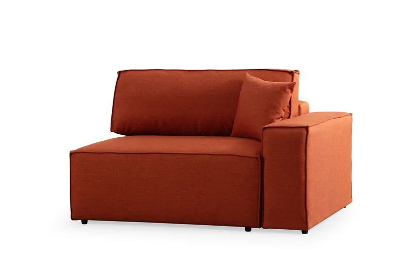 Munehiro Hjørnesovesofa - Oransje - Møbler - Sofaer - Sovesofaer