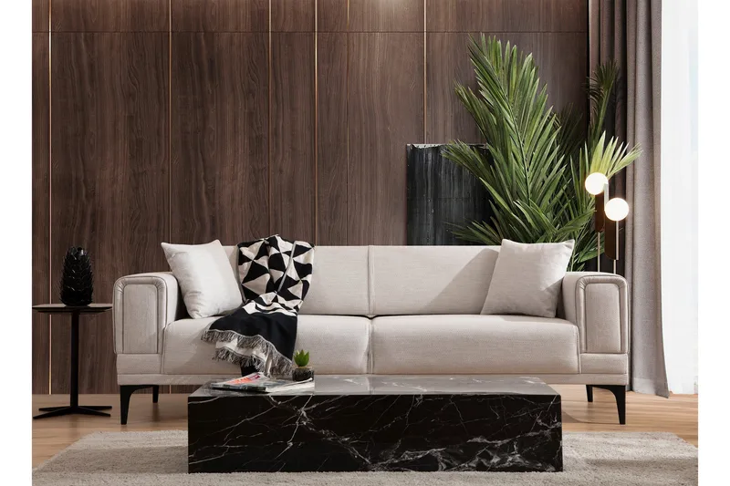 Naoko 3-seter Sovesofa - Beige - Møbler - Sofaer - Sovesofaer