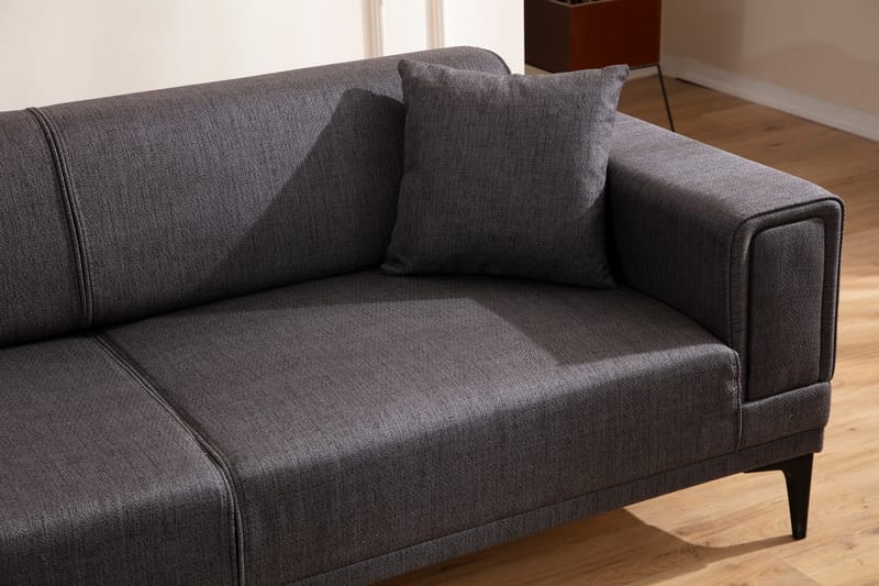 Naoko 3-seter Sovesofa - Mørkegrå - Møbler - Sofaer - Sovesofaer