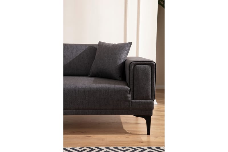 Naoko 3-seter Sovesofa - Mørkegrå - Møbler - Sofaer - Sovesofaer