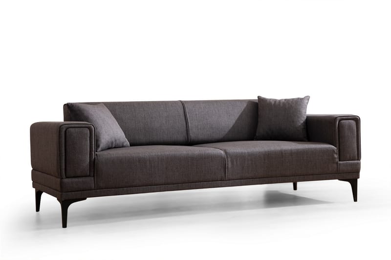 Naoko 3-seter Sovesofa - Mørkegrå - Møbler - Sofaer - Sovesofaer