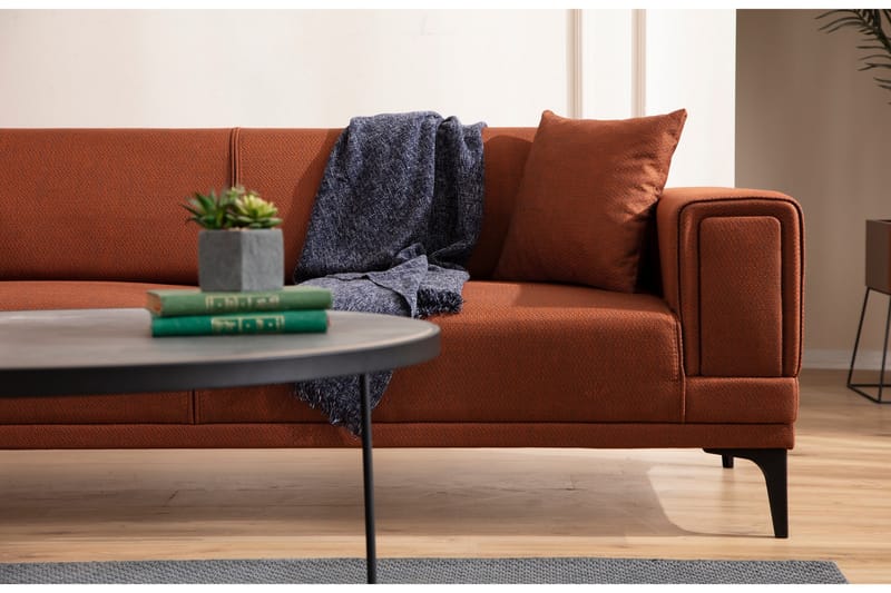 Naoko 3-seter Sovesofa - Rød - Møbler - Sofaer - Sovesofaer