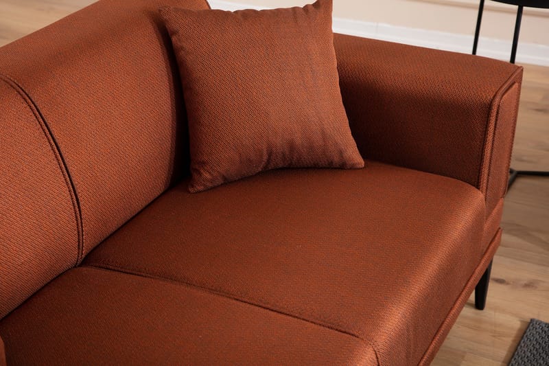 Naoko 3-seter Sovesofa - Rød - Møbler - Sofaer - Sovesofaer
