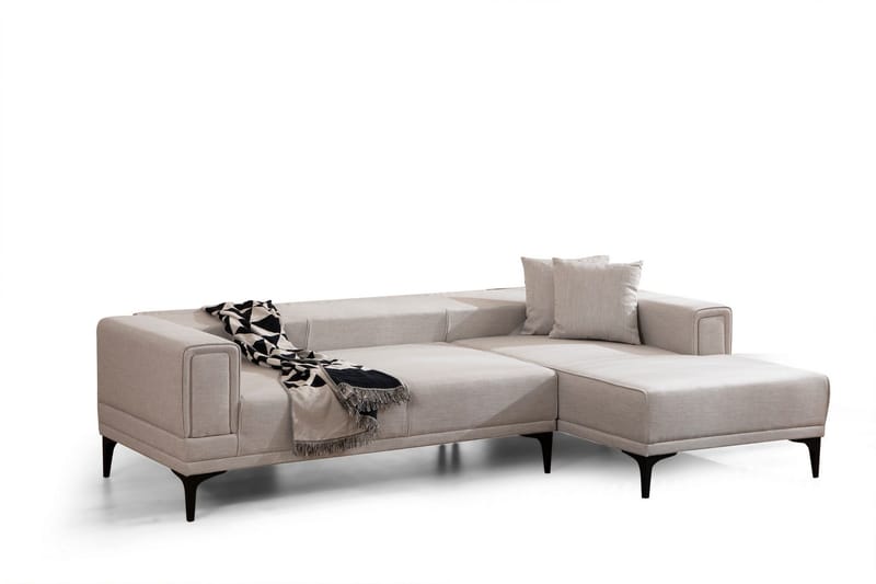 Naoko Sovesofa med divan - Beige - Møbler - Sofaer - Sovesofaer