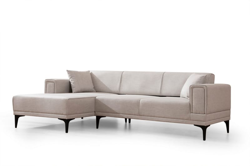 Naoko Sovesofa med divan - Beige - Møbler - Sofaer - Sovesofaer