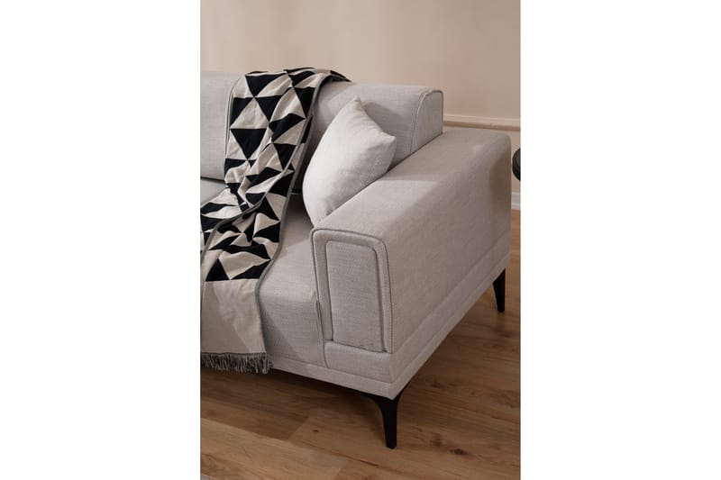 Naoko Sovesofa med divan - Beige - Møbler - Sofaer - Sovesofaer